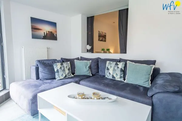 Wohnzimmer Seaside Ferienwohnung 2