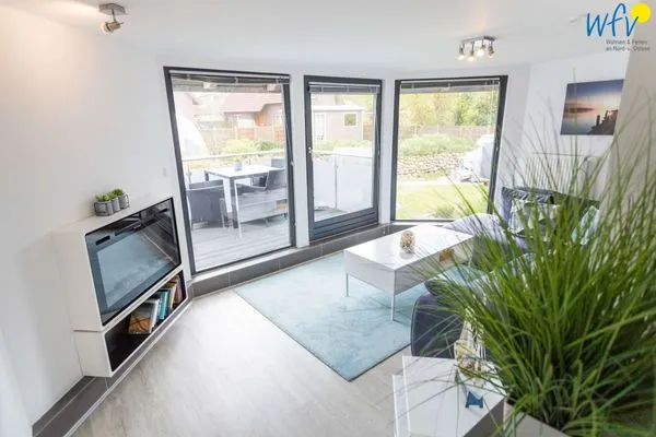 Wohnzimmer Seaside Ferienwohnung 2
