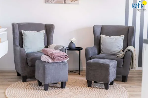 Wohnzimmer Seaside Ferienwohnung 3