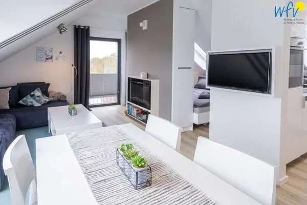 Wohnzimmer Seaside Ferienwohnung 6