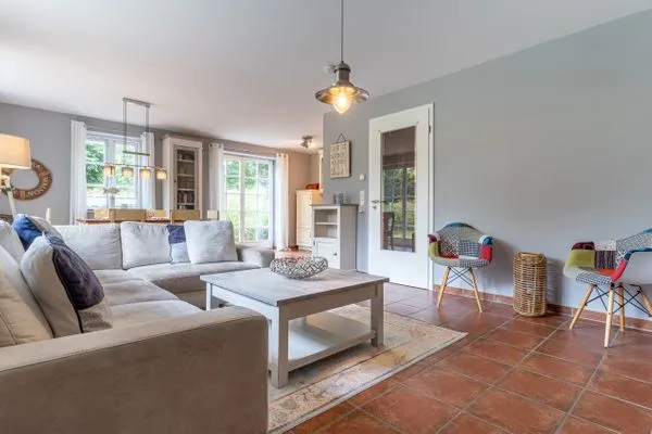 Westmarken Reetdachhaus Strandkontor SPO Ording - 