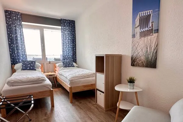 Frische Brise FeWo 15.03 Sahlenburg - Schlafzimmer