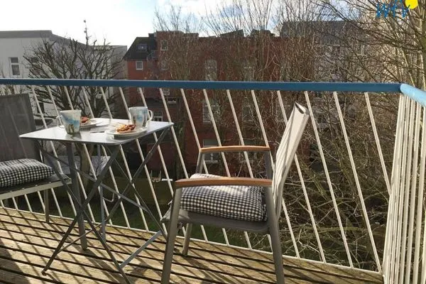 Balkon Appartement-Haus Regina Ferienwohnung Inselglück