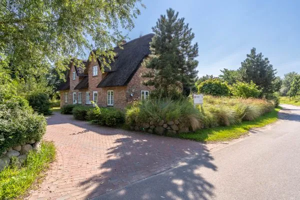 Westmarken Reetdachhaus Strandkontor SPO Ording - 