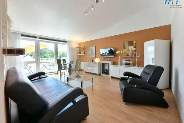 Wohnzimmer Haus Concordia Ferienwohnung 1