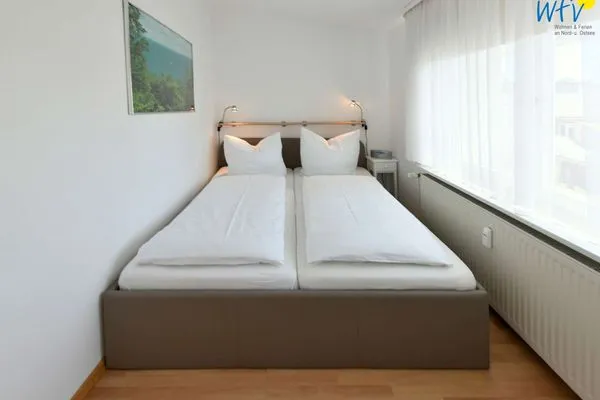 Schlafzimmer Haus Concordia Ferienwohnung 1