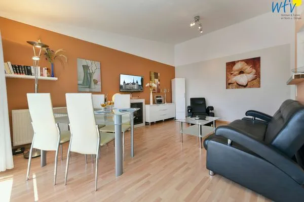 Wohnzimmer Haus Concordia Ferienwohnung 1