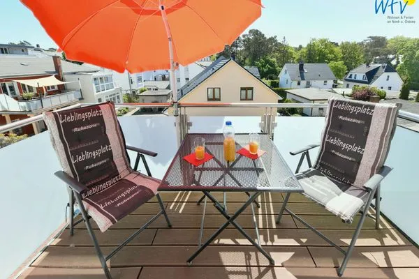 Balkon Haus Concordia Ferienwohnung 1