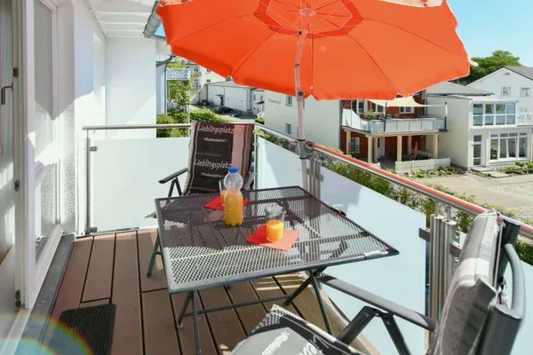 Balkon Haus Concordia Ferienwohnung 1