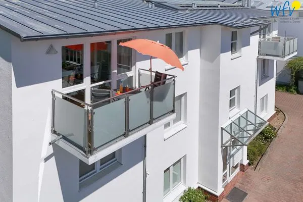 Balkon Haus Concordia Ferienwohnung 1