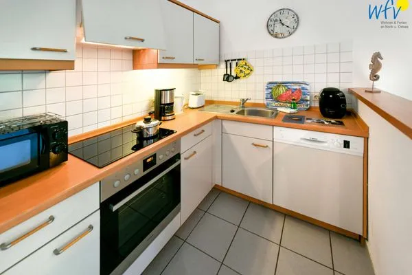 Küche / Küchenzeile Residenz Binz Ferienwohnung 14