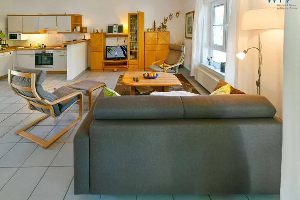 Wohnzimmer Residenz Binz Ferienwohnung 15