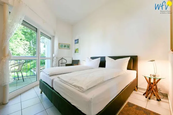 Schlafzimmer Residenz Binz Ferienwohnung 15