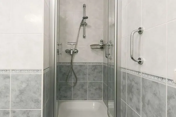 Badezimmer Deutsches Haus Ferienwohnung 2