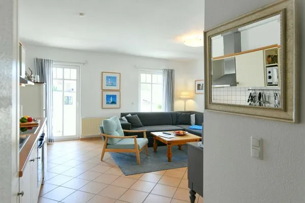 Wohnzimmer Deutsches Haus Ferienwohnung 2