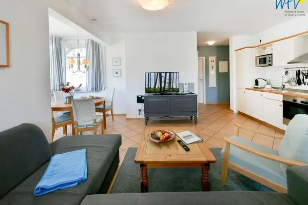 Wohnzimmer Deutsches Haus Ferienwohnung 2