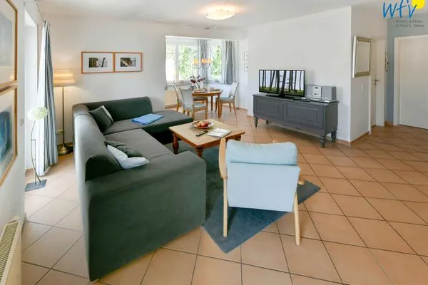 Wohnzimmer Deutsches Haus Ferienwohnung 2