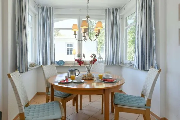 Wohnzimmer Deutsches Haus Ferienwohnung 2