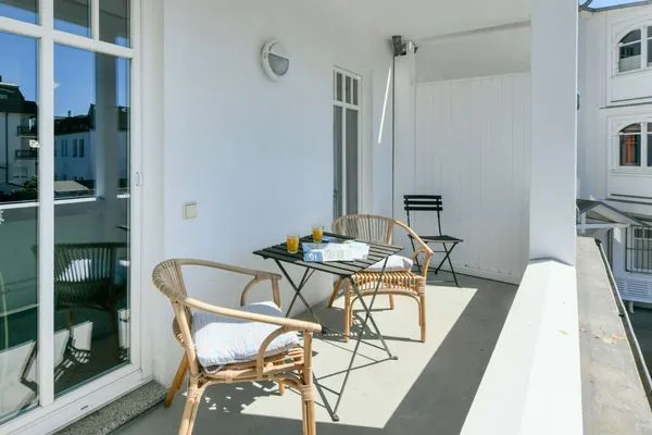 Balkon Deutsches Haus Ferienwohnung 2