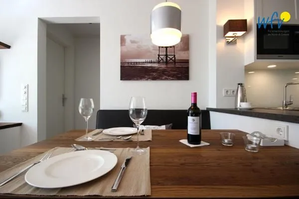 Küche / Küchenzeile Haus Oldenburg Ferienwohnung 9