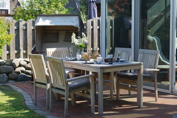  Haus Meer-Glück Dorf - Terrasse