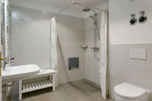 Badezimmer Haus am Hövt Ferienwohnung 10