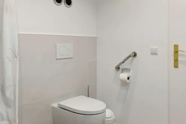 Badezimmer Haus am Hövt Ferienwohnung 10