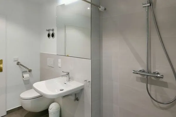 Badezimmer Haus am Hövt Ferienwohnung 11