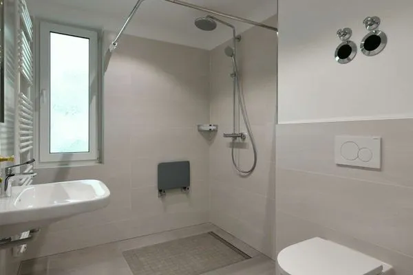 Badezimmer Haus am Hövt Ferienwohnung 12