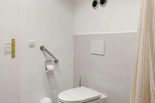 Badezimmer Haus am Hövt Ferienwohnung 13