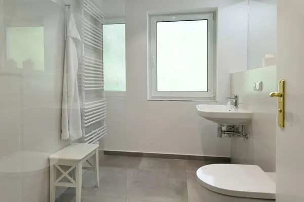 Badezimmer Haus am Hövt Ferienwohnung 14