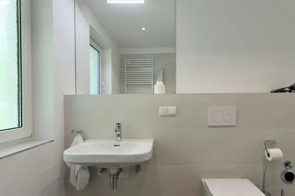 Badezimmer Haus am Hövt Ferienwohnung 14