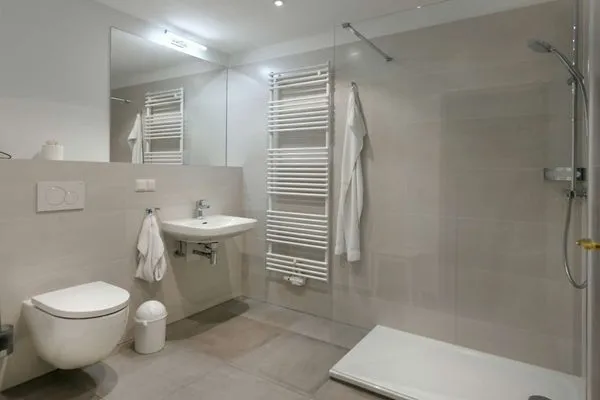 Badezimmer Haus am Hövt Ferienwohnung 15