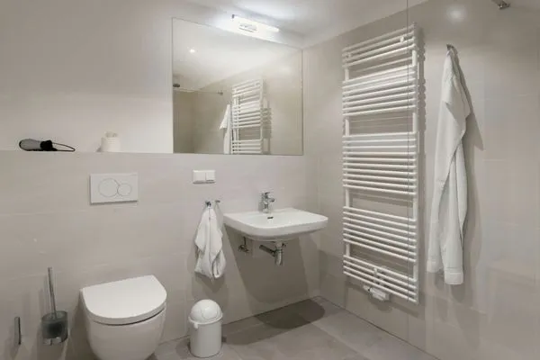 Badezimmer Haus am Hövt Ferienwohnung 15