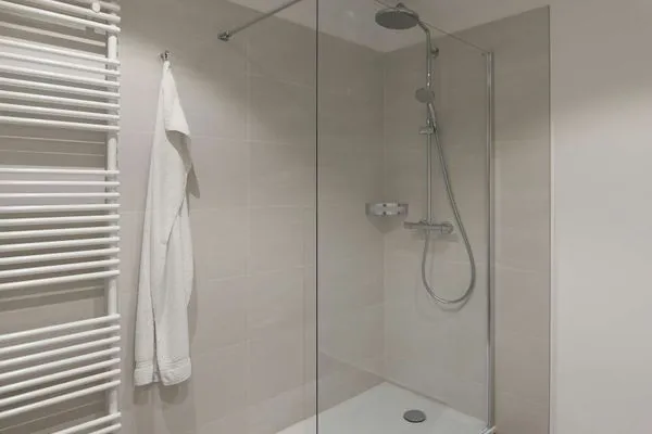 Badezimmer Haus am Hövt Ferienwohnung 15