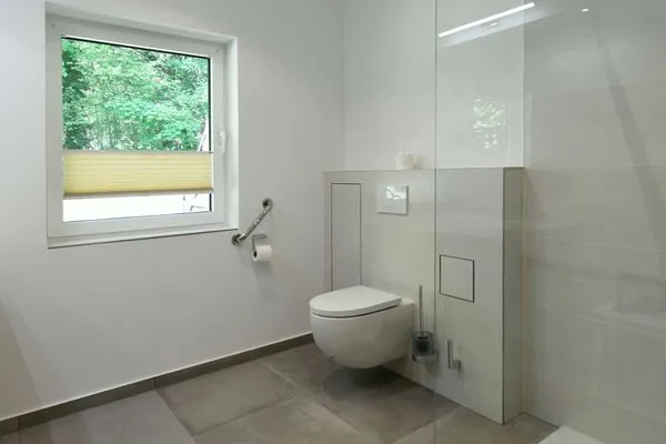 Badezimmer Haus am Hövt Ferienwohnung 17