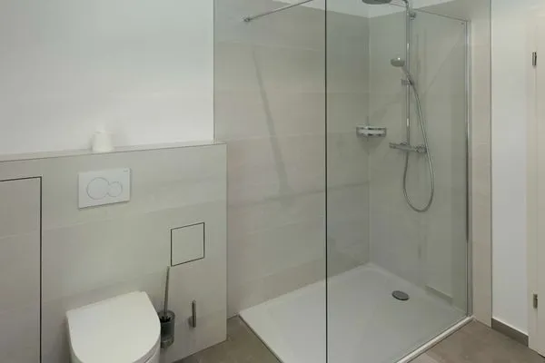 Badezimmer Haus am Hövt Ferienwohnung 17