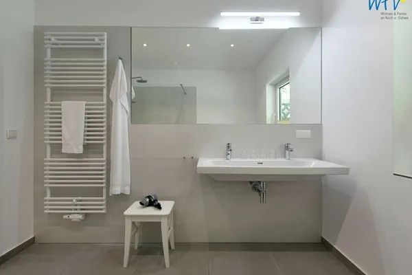 Badezimmer Haus am Hövt Ferienwohnung 17