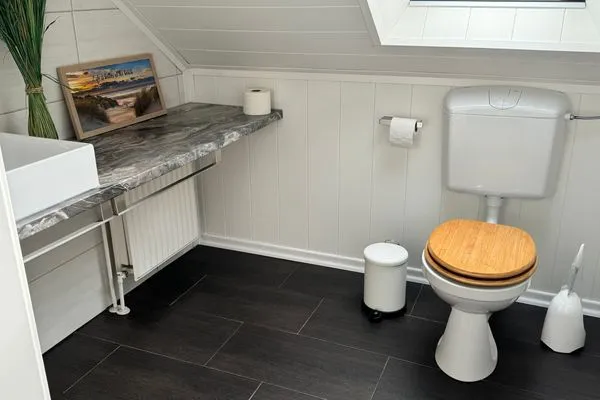 Badezimmer  Schwertmuschel