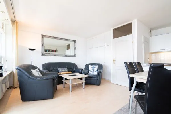 Wohnzimmer Ferienpark Sierksdorf App.106