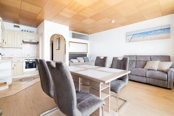 Wohnzimmer Ferienpark Sierksdorf App.348 - Strandlage