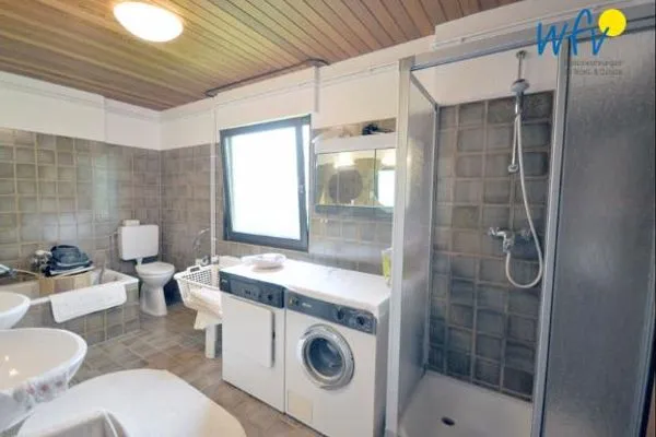 Badezimmer Haus Kästner Ferienhaus Kästner Wangerooge