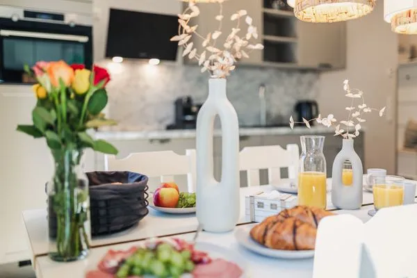 Küche / Küchenzeile  Ferienwohnung #einzigartig