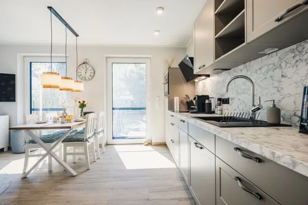 Küche / Küchenzeile  Ferienwohnung #einzigartig