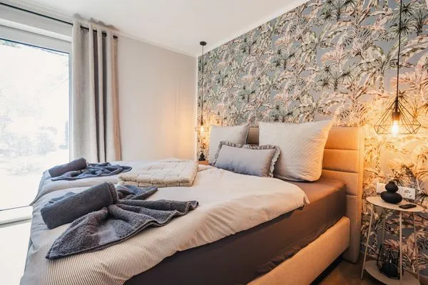 Schlafzimmer  Ferienwohnung #einzigartig