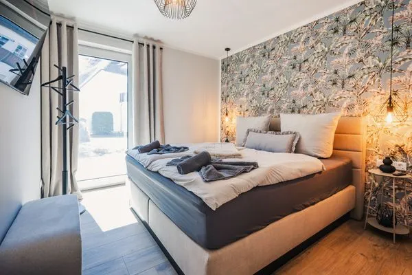 Schlafzimmer  Ferienwohnung #einzigartig