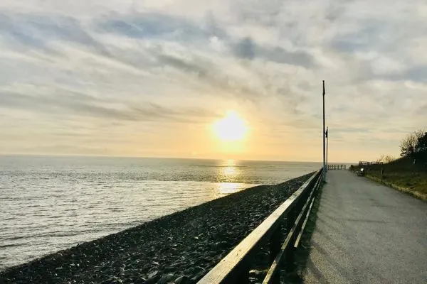 Landschaft Strand Residenz Ferienwohnung "Strandruh"
