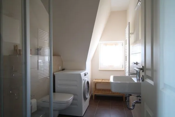 Badezimmer  Ferienhaus Fentjebloom