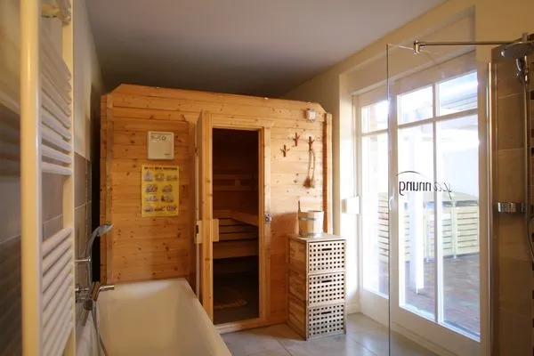 Sauna  Ferienhaus Fentjebloom