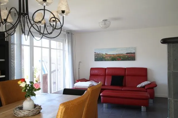 Wohnzimmer  Ferienhaus Fentjebloom